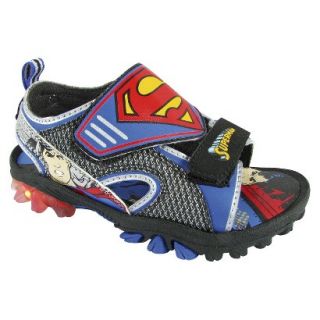 Toddler Boys Superman Hiking Sandals   Blue 9