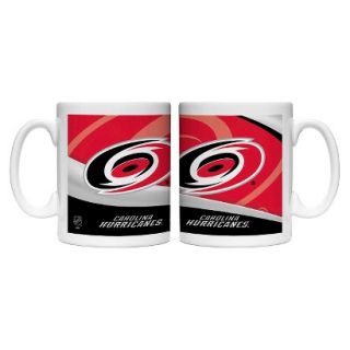 Boelter Brands NHL 2 Pack Carolina Hurricanes Wave Style Mug   Multicolor (15