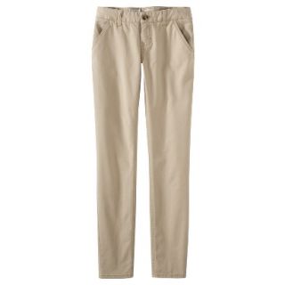 Mossimo Supply Co. Juniors Skinny Chino Pant   Bonjour Brown 1
