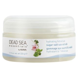 Dead Sea Essentials by Ahava Hydrating Hibiscus Sugar Salt Spa Scrub   11.5 oz