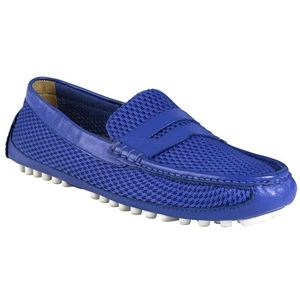 Cole Haan Mens Grant Canoe Penny Loafer Ultramarine Mesh Ultramarine Shoes, Size 7.5 M   C12138