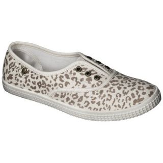 Womens Mad Love Leah Canvas Loafer   Animal Print 7