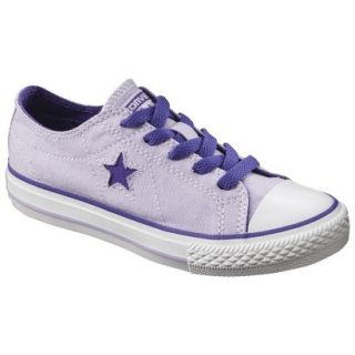 Girls Converse One Star Slip on Sneaker   Purple 3
