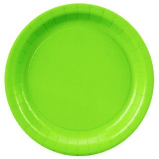 Fresh Lime (Lime Green) Dessert Plates