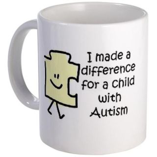  Made Difference For Child With Autism Mug