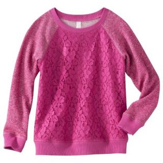 Cherokee Girls Sweatshirt   Vivid Pink L