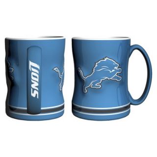Boelter Brands NFL 2 Pack Detroit Lions Relief Mug   15 oz