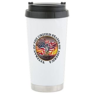  Veteran Of The United States Ceramic Travel Mug