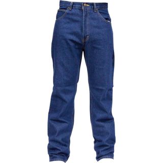 Key Traditional Fit Denim 5 Pocket Jean   32 Inch Waist x 30 Inch Inseam, Model