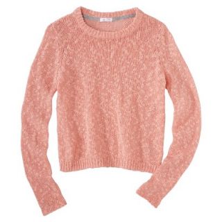 Xhilaration Juniors Pullover Sweater   Coral L(11 13)