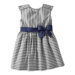Carters Navy Striped Dress   Girls 5 6x, Girls
