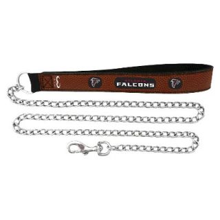 Atlanta Falcons Football Leather 2.5mm Chain Leash   M