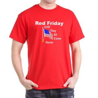  Red Friday (yellow ribbon) Dark T Shirt