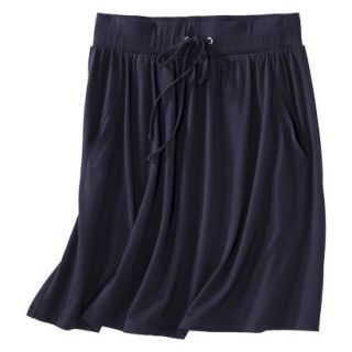 Merona Petites Front Pocket Knit Skirt   Navy MP