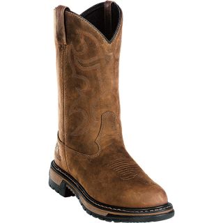 Rocky 11 Inch Branson Roper Waterproof Western Boot   Brown, Size 15, Model 2733