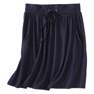 Merona Womens Front Pocket Knit Skirt   Xavier Navy   S