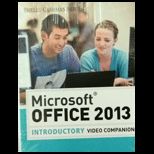 Microsoft Office 2013 Intro.  Video DVD
