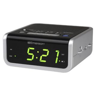Emerson SmartSet Alarm Clock Radio (CKS1702)   Black