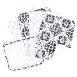 5 Pc. Burp Cloth and Pouch Set   Versailles by Lab