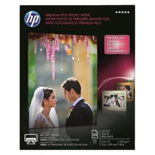 HP Premium Plus Photo Glossy Printer Paper   White (CR670A)