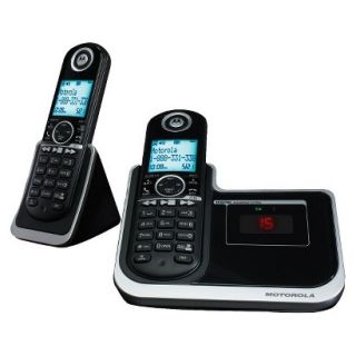 Motorola DECT 6.0 Cordless Phone System (MOTO L802) with Answering Machine, 2