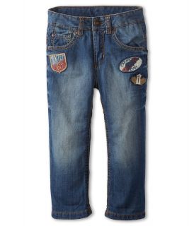 United Colors of Benetton Kids Denim Pant With Patches Boys Jeans (Multi)