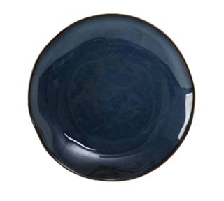 Tuxton 13 1/4 Round Ceramic Plate   Night Sky