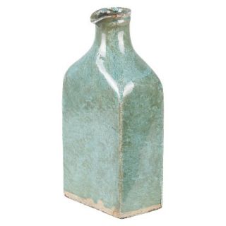 11 Ceramic Vase   Teal