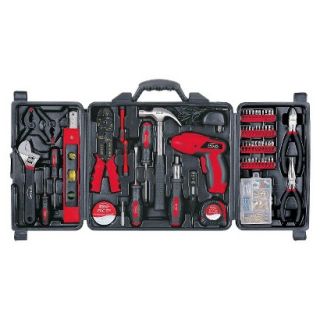 Apollo 162 Pc. Household Tool Kit with 4.8 Volt Rechargeable Cordless