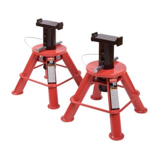 Sunex Low Height Jack Stands   10 Ton Capacity, 11 Inch to 17.3 Inch H, Model