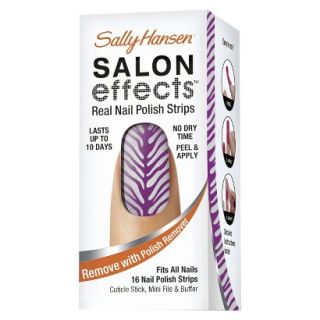 Sally Hansen Salon Effects Real Nail Polish Strips   Mane Event