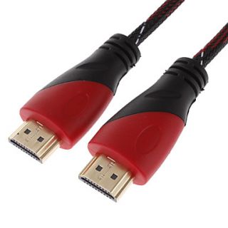 High Speed HDMI Cable 1.4v Support 3D for Smart LED HDTV, Apple TV, Blu Ray DVD (1.5 m)