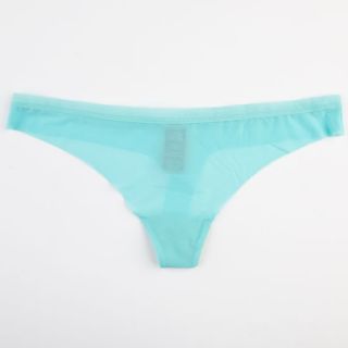 Get Bare Laser Cut Thong Aqua In Sizes Large, Medium, Small For Women 242478240