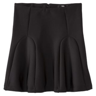 Mossimo Womens Scuba Bell Skirt   Black S