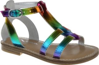 Womens Nina Ellery   Rainbow Mirror Metallic Sandals