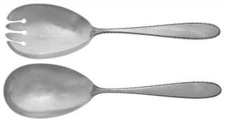 Manchester Manchester (Sterling,1932,No Monograms) 2 Piece Salad Set, Solid Piec