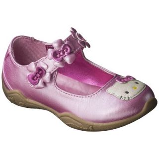 Toddler Girls Hello Kitty Mary Jane Shoe   Pink 9