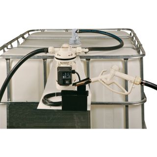 LiquiDynamics DEF IBC Tote Pump System   115 Volt AC, 8 GPM, Model 970027 06NTE