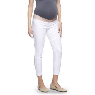 Liz Lange for Target Maternity Under Belly Skinny Pants   White S