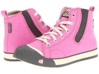 Keen Kids Coronado High Top Canvas Girls Shoes (Pink)