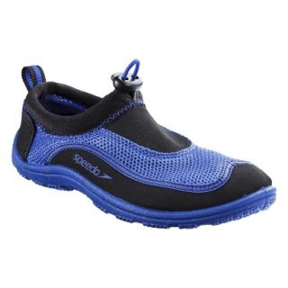 Speedo Junior Boys Surfwalker Water Shoes Black & Royal   Small