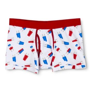 Mossimo Supply Co. Mens Popsicle Print Boxer Briefs   Red M