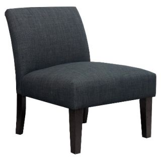 Skyline Armless Upholstered Chair Avington Armless Slipper Chair   Textured