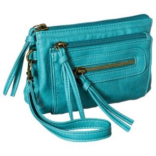 Mossimo Supply Co. Clutch with Removable Wristlet Strap   Teal