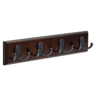 Threshold 16 Rail with Double Prong Hook   Cocoa/Soft Iron
