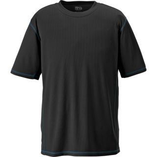 Gravel Gear CoolMax UPF 30 Moisture Wicking T Shirt   Short Sleeve, Quarry, 2XL