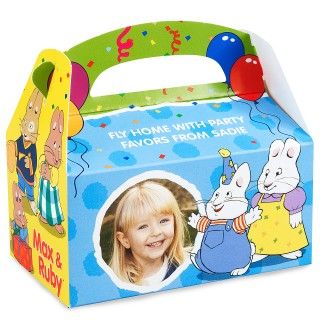 Max Ruby Personalized Empty Favor Boxes