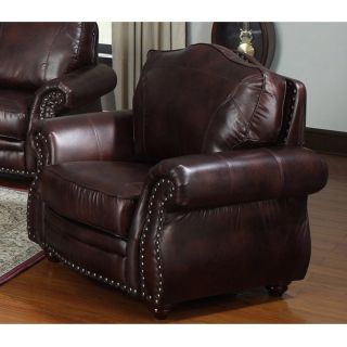 Steven Brown Bonded Leather Chair