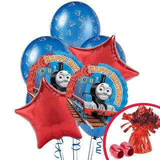 Thomas the Tank Happy Birthday Balloon Bouquet