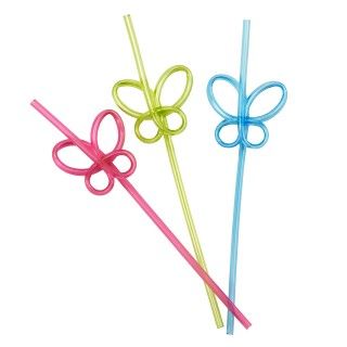 Butterfly Straws